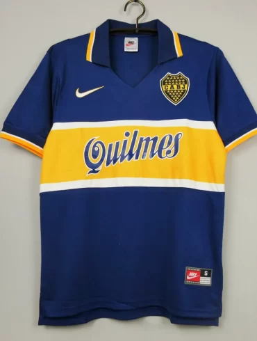 Club Atlético Boca Juniors Retro Jersey 1997 1998