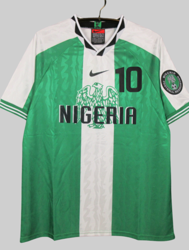 Nigeria 1996 'Okocha 10' Retro Shirt