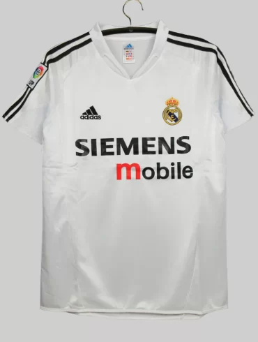Real Madrid 2004-2005 Retro Home Jersey