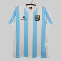 Diego Maradona #10 Argentina 1986 World Cup Retro Soccer Jersey