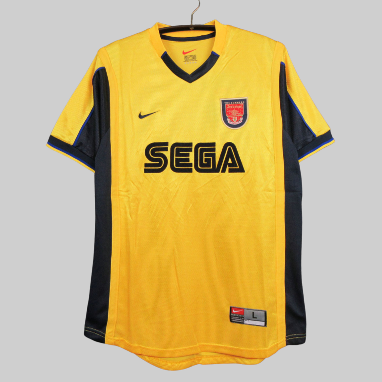 henry 14 sega arsenal nike retro vintage jersey 1999 2000 premier league shirt jersey top kit (1)