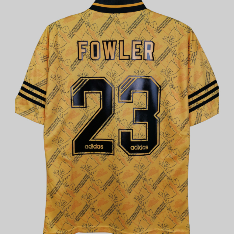 fowler 23 liverpool legend football retro jersey rare