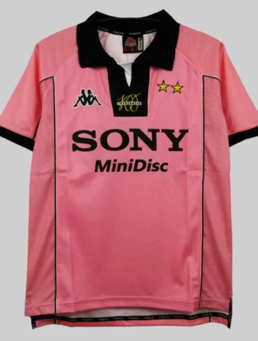 Juventus 1997-1998 | Away Pink Retro Jersey