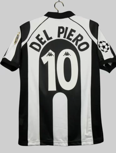 Juventus 1997-1998 'Del Piero' 'Sony' Home Retro Jersey
