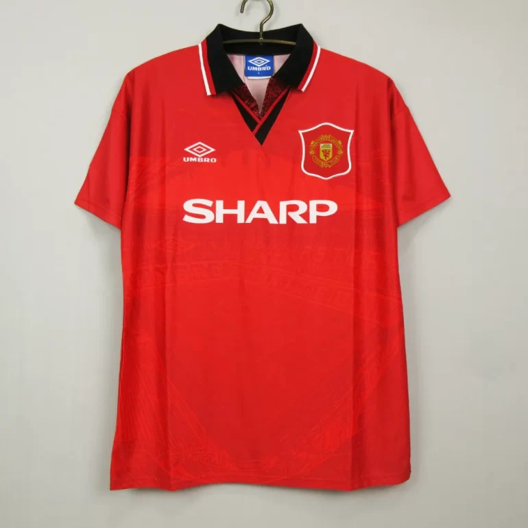 Manchester united cantona 7 1994 1996 retro classic shirt gift premier league (1)