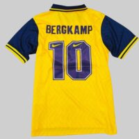 【希少・美品！】アーセナル/デニス・ベルカンプ/A/96-97シーズンモデル Arsenal 'Bergkamp 10' 1996-1997 'JVC' Premier League Retro Jersey