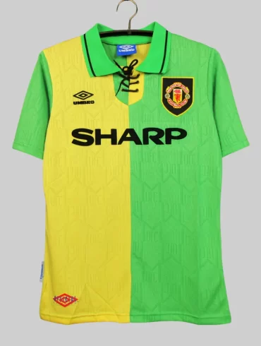 MANCHESTER UNITED 1994-1996 HOME RETRO FOOTBALL SHIRT - My Retro